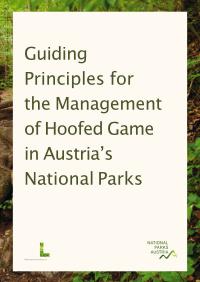 Cover Guiding principels for the Management of Hoofed Game in Austria´s National Parks